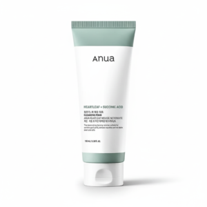 anua heartleaf succinic moisture cleansing foam 150ml.png