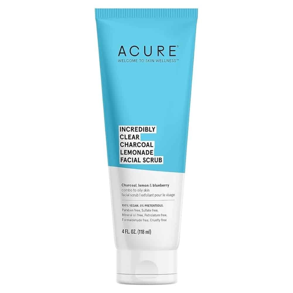 acure incredibly clear charcoal lemonade facial scrub gommage 118ml.jpg acure incredibly clear charcoal lemonade facial scrub gommage 118ml.jpg