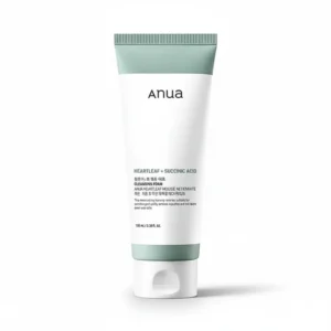 anua heartleaf succinic moisture cleansing foam 150ml.webp
