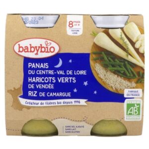 babybio pots bonne nuit panais haricots verts et riz 8mois bio 2x200g.jpg