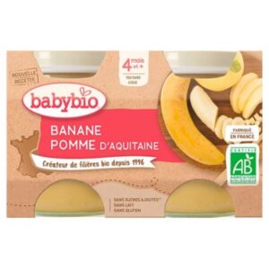 babybio pots de banane et pomme 4mois bio 2x130g.jpg