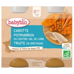 babybio pots de carotte potimarron et truite 8mois bio 2x200g.jpg