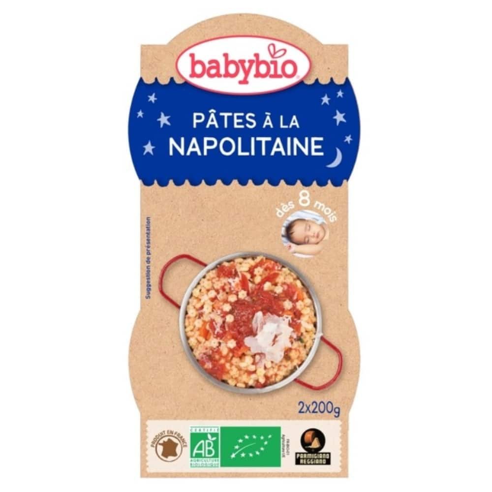 babybio repas bonne nuit pates a la napolitaine 8mois bio 2x200g.jpg babybio repas bonne nuit pates a la napolitaine 8mois bio 2x200g.jpg