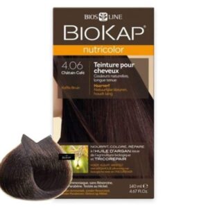 biokap nutricolor coloration naturelle cheveux 140ml 406 chatain cafe.jpg