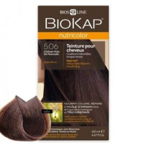 biokap nutricolor coloration naturelle cheveux 140ml 506 chatain noix de muscade.jpg