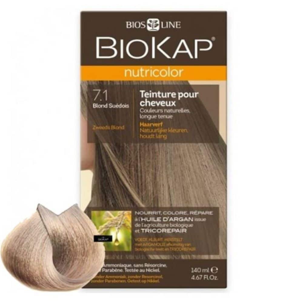 biokap nutricolor coloration naturelle cheveux 140ml 71 blond suedois.jpg biokap nutricolor coloration naturelle cheveux 140ml 71 blond suedois.jpg