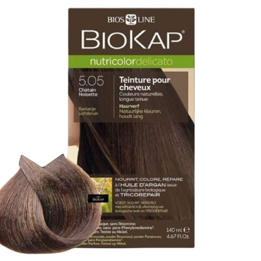 biokap nutricolor delicato coloration naturelle cheveux delicats 140ml 505 chatain noisette.jpg biokap nutricolor delicato coloration naturelle cheveux delicats 140ml 505 chatain noisette.jpg