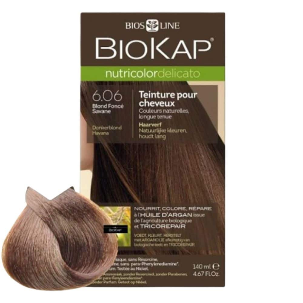 biokap nutricolor delicato coloration naturelle cheveux delicats 140ml 606 blond fonce savane.jpg biokap nutricolor delicato coloration naturelle cheveux delicats 140ml 606 blond fonce savane.jpg