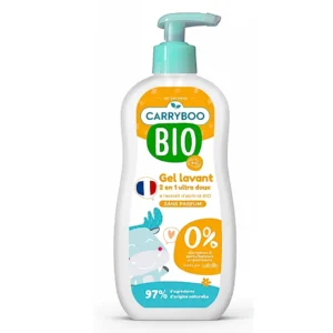 carryboo gel lavant 2en1 ultra doux abricot 500ml.webp