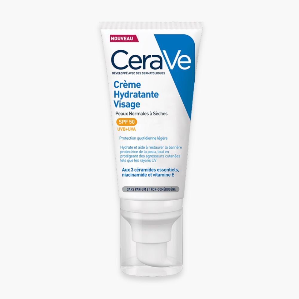 cerave creme hydratante visage peau normale a seche spf50 52ml.jpg cerave creme hydratante visage peau normale a seche spf50 52ml.jpg