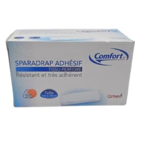 comfort sparadrap adhesif rouge 5m x 10cm.jpg