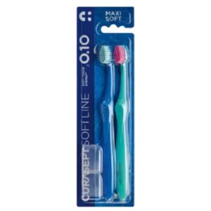 curasept softline 010 maxi soft pack brosses a dents bleu et vert 2u.jpg
