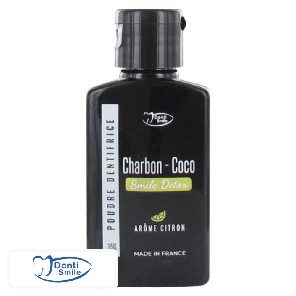 denti smile detox poudre dentifrice blancheur au charbon et coco au citron 15g.jpg denti smile detox poudre dentifrice blancheur au charbon et coco au citron 15g.jpg