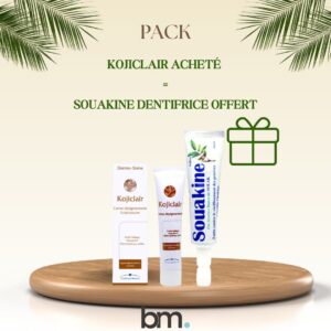 dermo soins kojiclair creme eclaircissante 30ml souakine dentifrice offert.jpg