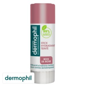dermophil stick levres hydratant teinte bois de rose bio 4g.jpg