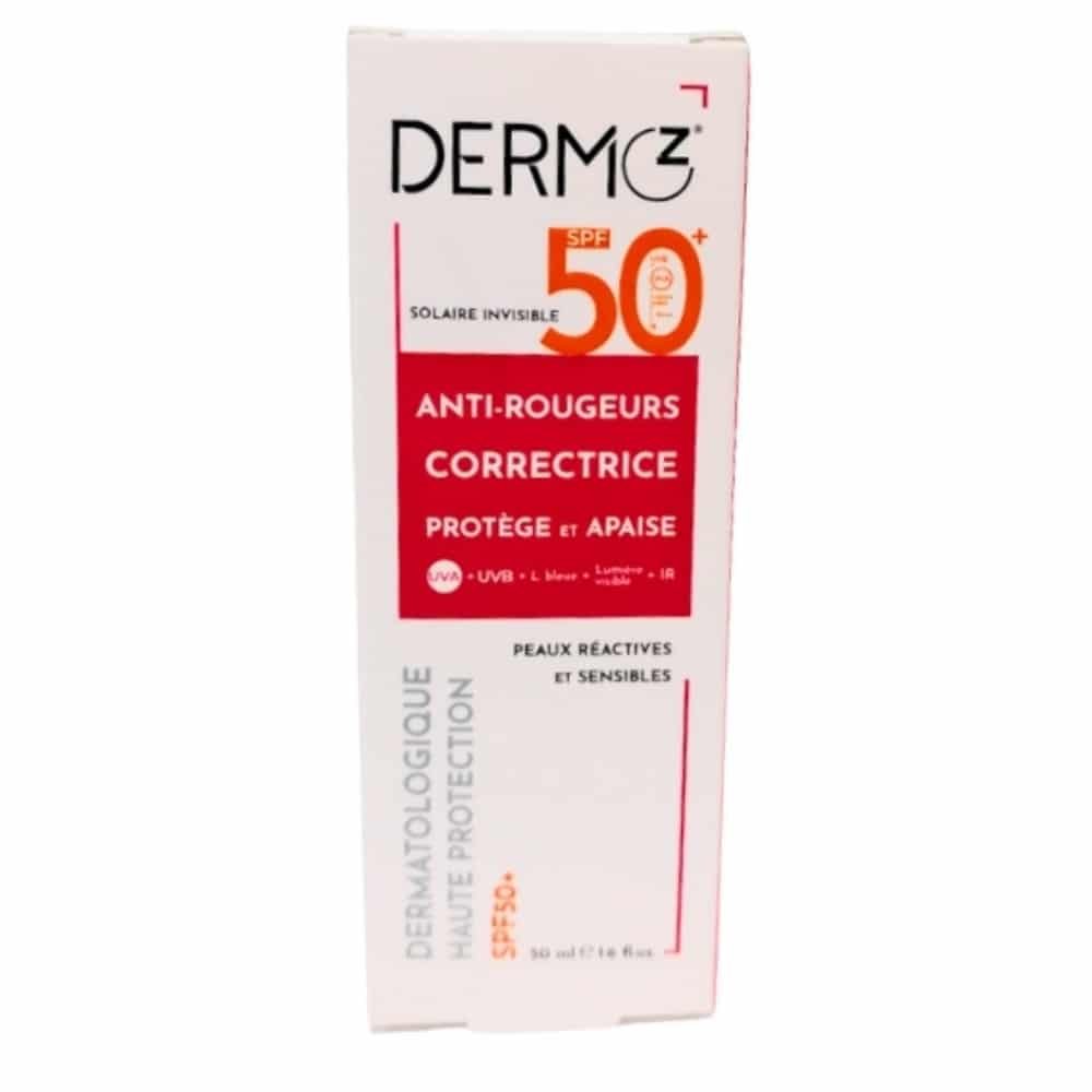 dermoz creme solaire invisible anti rougeurs correctrice spf50 50ml.jpg dermoz creme solaire invisible anti rougeurs correctrice spf50 50ml.jpg