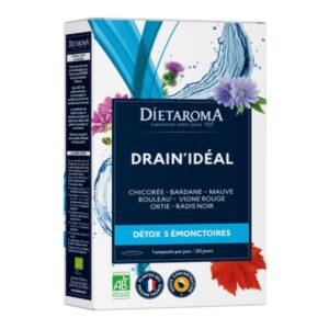 dietaroma drain ideal detox 5 emonctoires ampoules haute concentration bio 20u.jpg