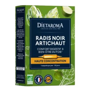 dietaroma radis noir et artichaut ampoules haute concentration bio 20u.jpg