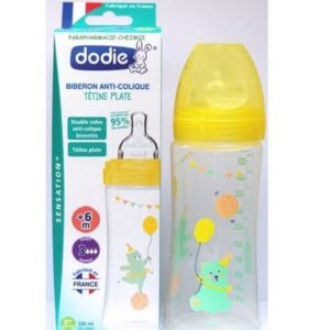 dodie biberon senstation tetine plate 330ml 6m jardin.jpg