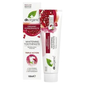 dr organic dentifrice blanchissant triple action grenade bio 100ml.jpg