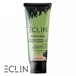 eclin scrub et mask gommage exfoliant purifiant au charbon 125ml.jpg