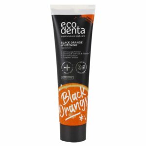ecodenta black whitening dentifrice blanchissant au charbon actif et orange 100ml.jpg