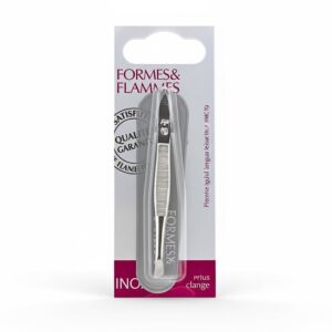 formes flammes pince a epiler acier forge bouts dores forme crabe 8cm refrence 14.jpg