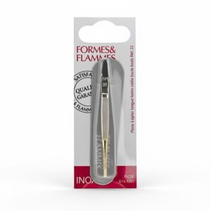 formes flammes pince a epiler acier forge bouts dores forme crabe 9cm refrence 21.jpg