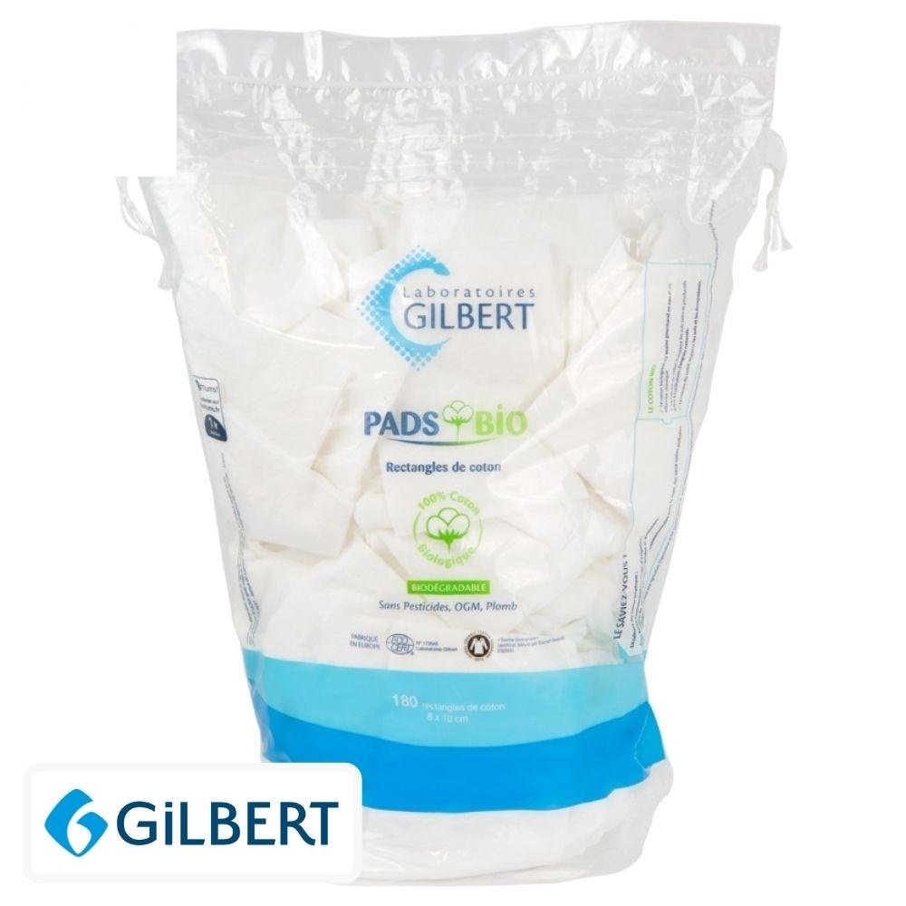gilbert pads bio rectangles de cotons 180u.jpg gilbert pads bio rectangles de cotons 180u.jpg