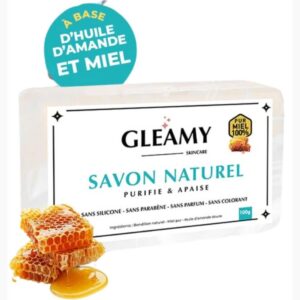 gleamy savon naturel purifiant et apaisant 100g.jpg