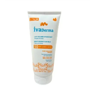 ivaderma lait solaire hydratant spf50 200ml.webp