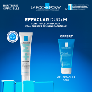 la roche posay effaclar duo 40ml effaclar gel moussant 50ml pack.png