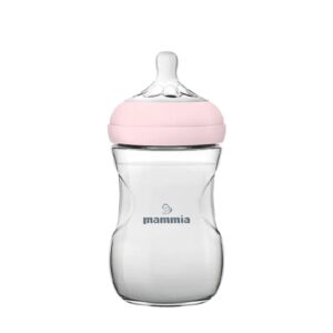 mammia biberon natural feeling 240ml rose.jpg