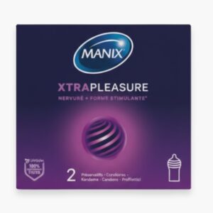 manix preservatif xtra pleasure double extase nervure forme stimulante 2u.jpg