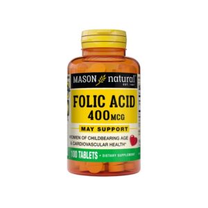 mason natural folic acid 400mg 100 tablets 653 100a.jpg