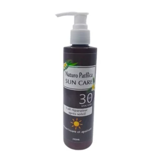 naturo pathica lait reparateur apres soleil spf30 200ml.webp