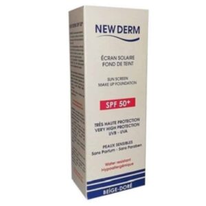 new derm ecran solaire fond de teint beige doree spf50 50ml.jpg