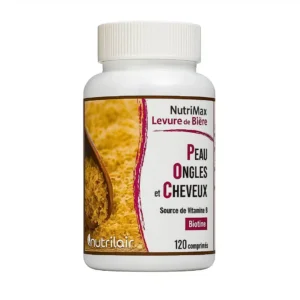 nutrimax levure de biere 120 comprime.webp