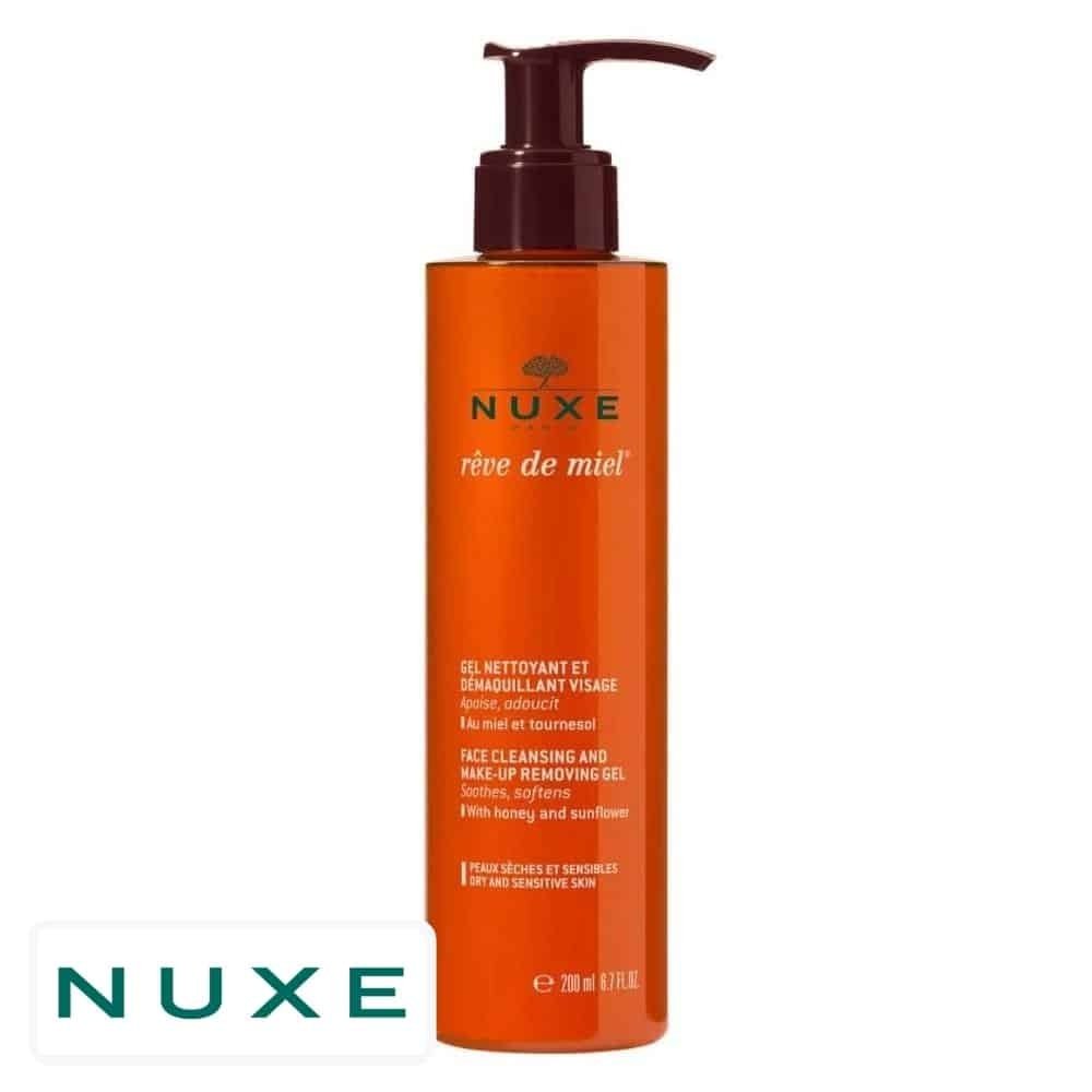 nuxe reve de miel gel nettoyant et demaquillant apaisant 200ml.jpg nuxe reve de miel gel nettoyant et demaquillant apaisant 200ml.jpg