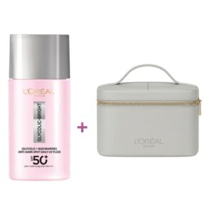 pack l oreal paris glycolic bright uv fluid spf50 trousse.jpg