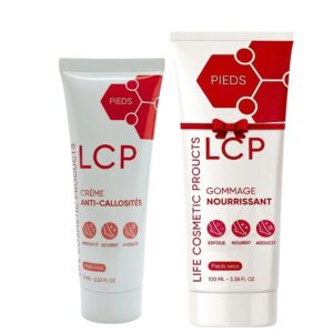pack lcp pieds secs abimes creme anti callosites 75mlgommage 100ml pack.jpg