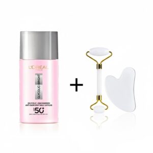 pack loreal paris glycolic bright uv spf50 50mlcoffret guasha pack.jpg