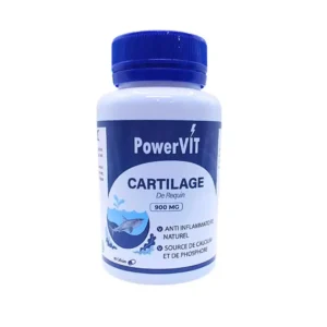 powervit crtilage de requin 900mg 60 gelules.webp