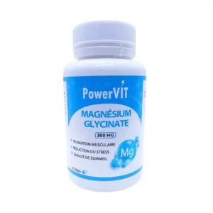 powervit magnesium glycinate 300mg 60 gelules.webp