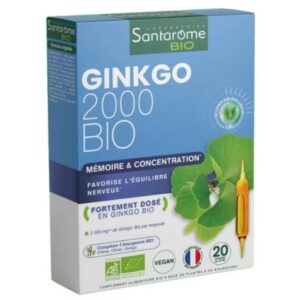 santarome bio ginkgo 2000 memoire et concentration ampoules 20u.jpg