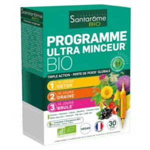 santarome bio programme ultra minceur triple action detox draine et brule ampoules 30u.jpg