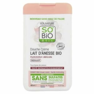 so bio douche creme lait d anesse hydratation delicate adoucit tous types de peaux bio 450ml.jpg