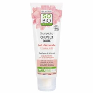 so bio shampoing cheveux doux lait d amande et proteines de riz bio 250ml.jpg