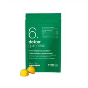 sswlab 6detox 42 gummies gout citron.webp