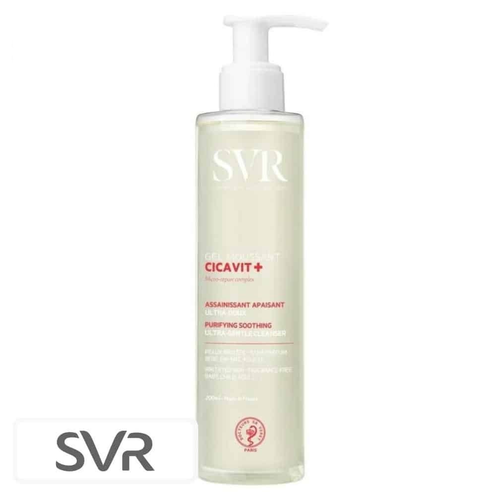 svr cicavit gel moussant assainissant apaisant ultra doux 200ml.jpg svr cicavit gel moussant assainissant apaisant ultra doux 200ml.jpg